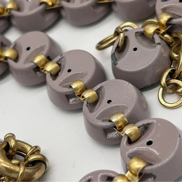 J. Crew Mauve Brulee Necklace - Picture 8 of 9